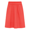 Frau Melbourne Kort Nederdel - Hot Coral