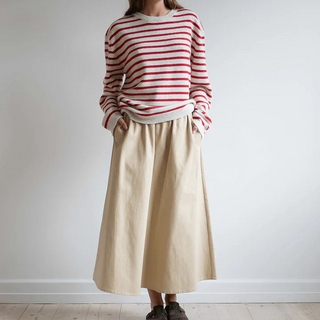 Studio Feder Agnes Nederdel - Sand Beige