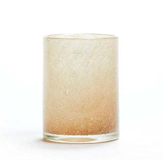 Unika Glas til lys eller plante - Beige