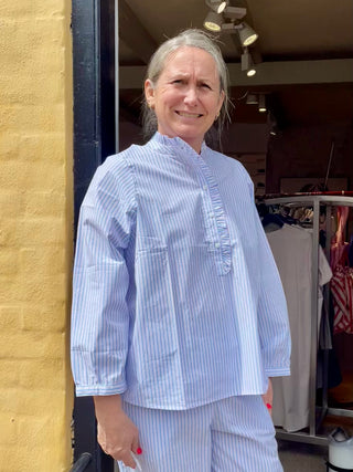 Frau Pisa BCI Puff Skjorte - Flere Farver