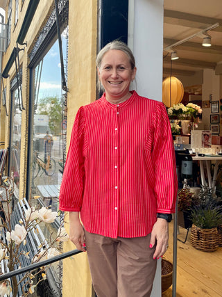 Frau Pisa BCI Puff Skjorte - Flere Farver