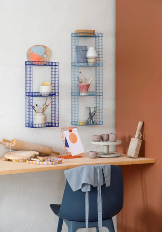 Kalager Grid Hylde - Stor - Flere Farver