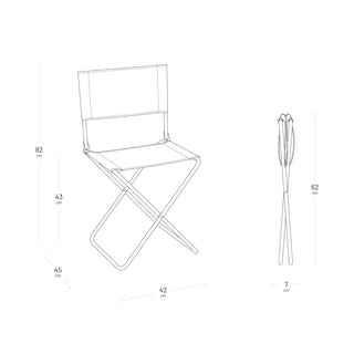 Lafuma Compact Foldbar Havestol CNO Batyline® Iso - Vert Moss