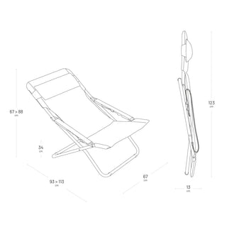 Lafuma Deckchair Transabed AirComfort Strandstol