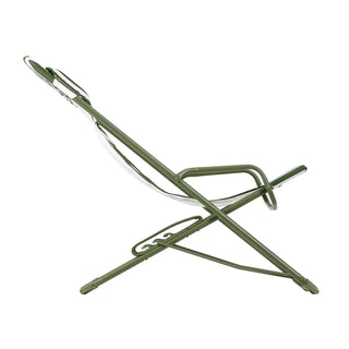 Lafuma Swinging Strandstol Transaswing - Green Stripe