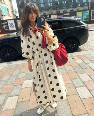 Sissel Edelbo - Lara Black Dot Kjole