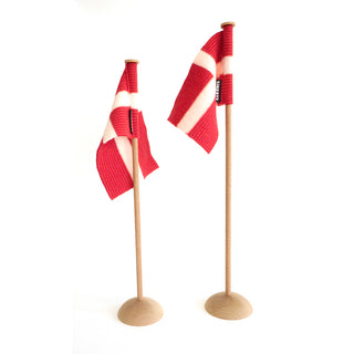 LineDyr Strikket Bordflag