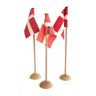 LineDyr Strikket Bordflag