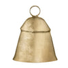 Bungalow Guld juleklokke - H8cm Dome Golden