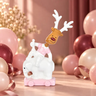 Medusa Figur Rudolf Baby - Rosa