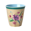 Rice Melamin Medium Kop - Arda Bloom Print