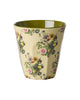 Rice Melamin Medium Kop - Mørkegrøn Retro Bouquet