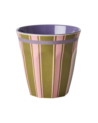 Rice Melamin Medium Kop - Stripe Delight