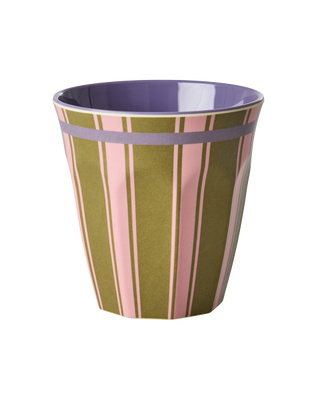 Rice Melamin Medium Kop - Stripe Delight