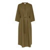 Frau Madrid Kjole - Military Olive