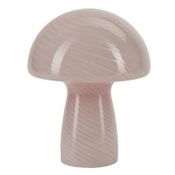 Lille Mushroom Lampe - Lyserød