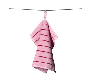 Bongusta Naram Håndklæde - Baby Pink & Ski Patrol