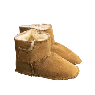 New Zealand Boots Baby Booties - Cognac