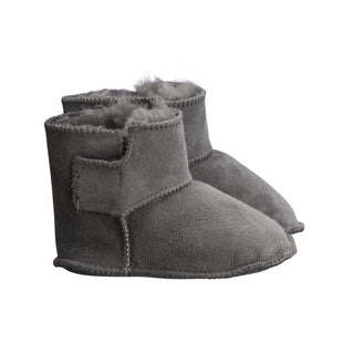 New Zealand Boots Baby Booties - Grey