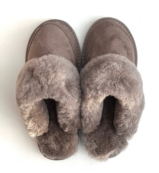 New Zealand Boots Slipper Sutsko Women - Taupe