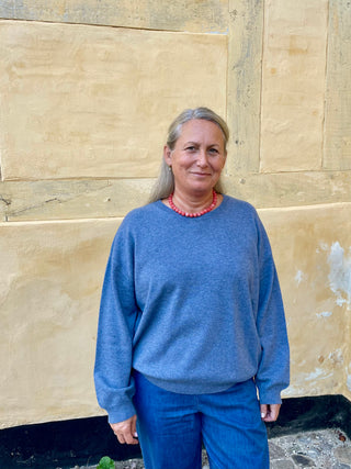 Note Anecdote Vibeke Bluse - Blue