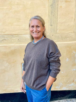 Note Anecdote Vibeke Bluse - Brown