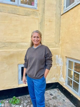 Note Anecdote Vibeke Bluse - Brown