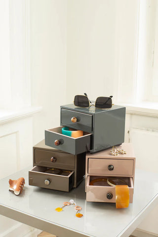 Oi Soi Oi Smykkeskrin Kommode 2 Skuffer - Skin