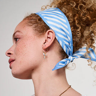 Smykish Funky Hoop Ørering - Grøn