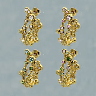 Smykish Joy Hoop Ørering - Clear