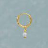 Smykish Second Hoop Ørering - Perle