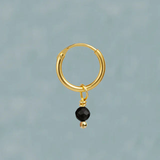 Smykish Second Hoop Ørering - Sort