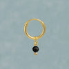 Smykish Second Hoop Ørering - Sort