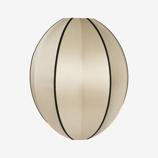 Oi Soi Oi Lampeskærm Indochina Oval B  - Classic Black