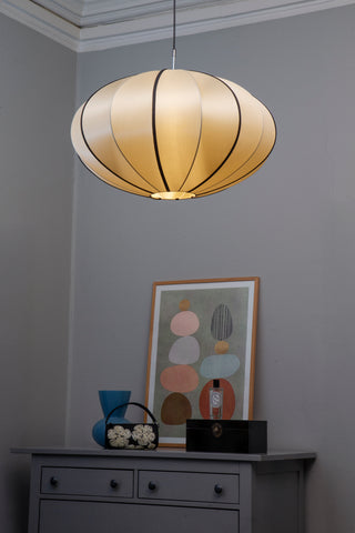 Oi Soi Oi Lampeskærm Indochina Pumpkin L - Classic Black