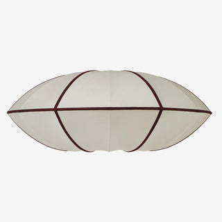 Oi Soi Oi Lampeskærm Indochina Ufo  - Off White & Bordeaux