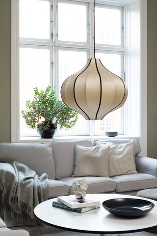 Oi Soi Oi Lampeskærm Indochina Onion B  - Classic Black