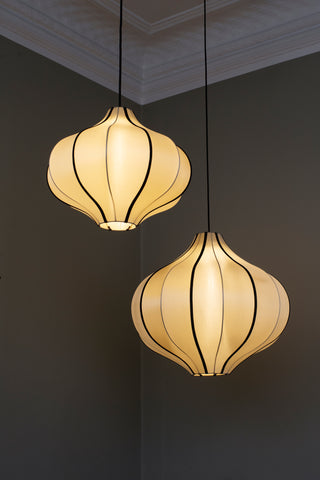 Oi Soi Oi Lampeskærm Indochina Onion B  - Classic Black