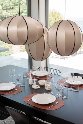 Oi Soi Oi Lampeskærm Indochina Pumpkin L - Classic Black