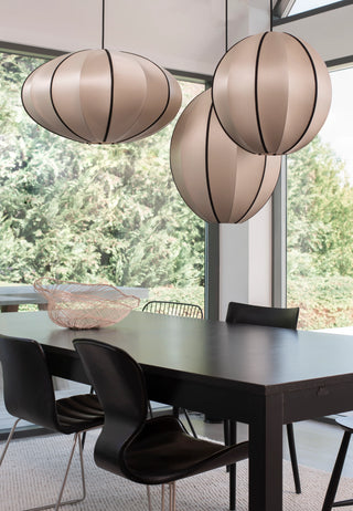 Oi Soi Oi Lampeskærm Indochina Pumpkin L - Classic Black