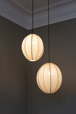 Oi Soi Oi Lampeskærm Indochina Oval S  - Classic Black