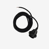 Oi Soi Oi Stofledning med fatning E27 - Black