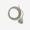 Oi Soi Oi Stofledning med fatning E27 - Off White
