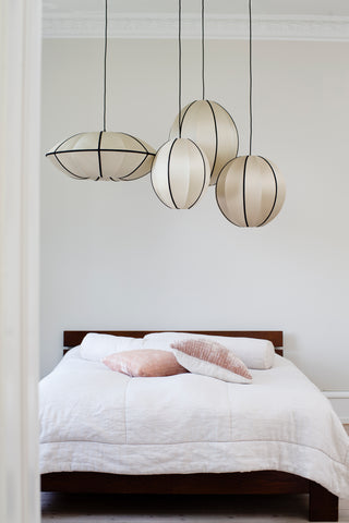 Oi Soi Oi Lampeskærm Indochina Oval B  - Classic Black