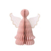 Bungalow Papir Engel - 15cm Soft Rose