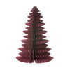 Bungalow Papir Juletræ - Wispwood H18cm Aubergine