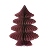 Bungalow Papir Juletræ - Bramble H30cm Aubergine