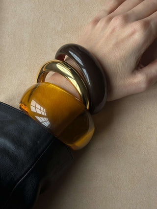 Pico Odessa Guld Armbånd - Chunky
