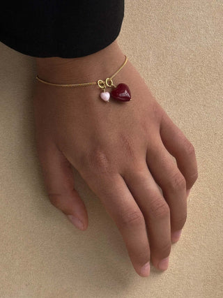 Pico French Heart Vedhæng Mini - Flere Farver