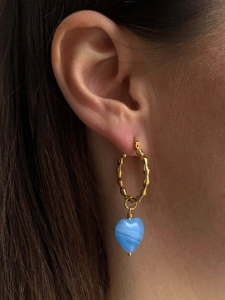 Pico French Heart Vedhæng Grande - Flere Farver